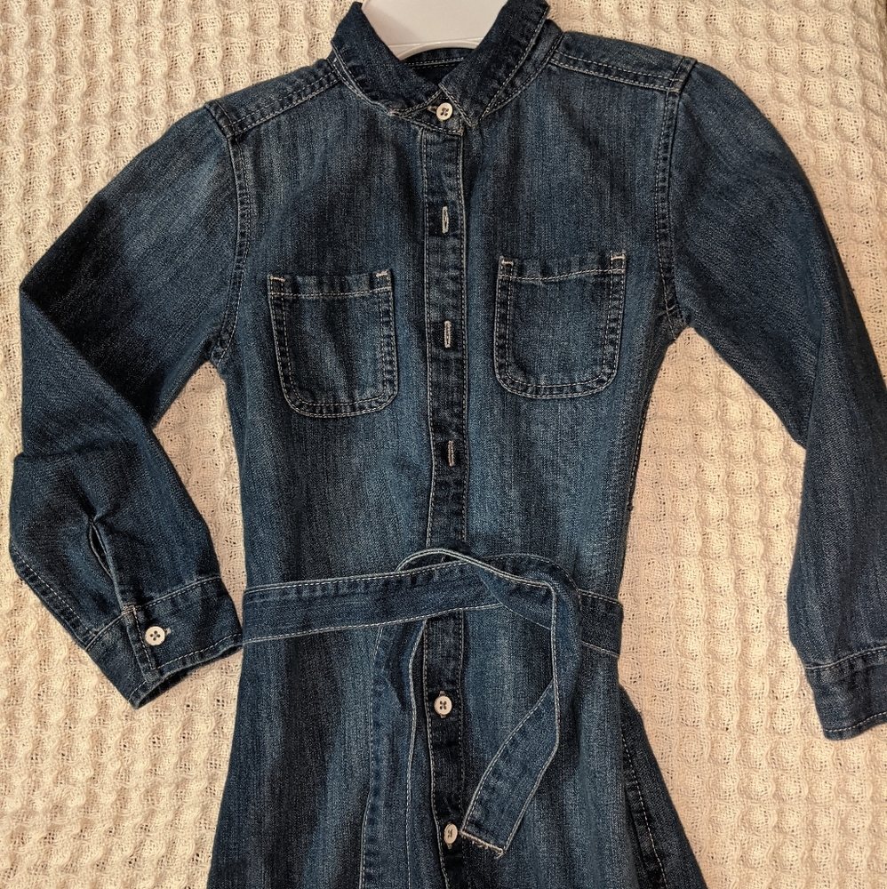 Girl's 6-7 jean dress